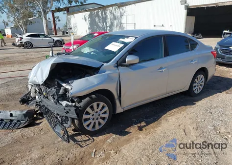 2018 Nissan Sentra S from USA, damaged, VIN 3N1AB7AP5JY240853